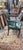 Green Antique French Green Leather Arm Chair For Sale - Image 8 of 13