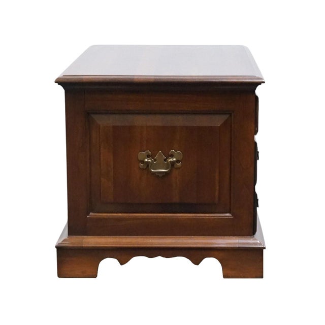 Pennsylvania House Solid Cherry Traditional Style 36" Two Drawer Blanket Chest For Sale - Image 11 of 11