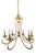 Chandelier from Solari SRL Florence, Italy, 1980s For Sale
