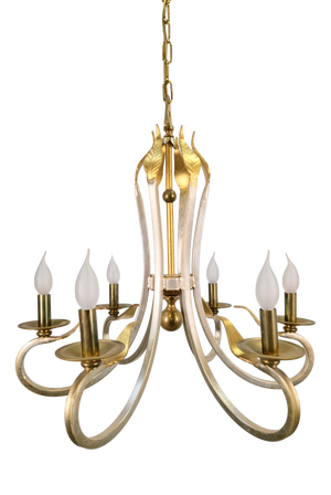 Chandelier from Solari SRL Florence, Italy, 1980s