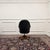 Classic English Chesterfield Desk Chair in Black For Sale - Image 4 of 8