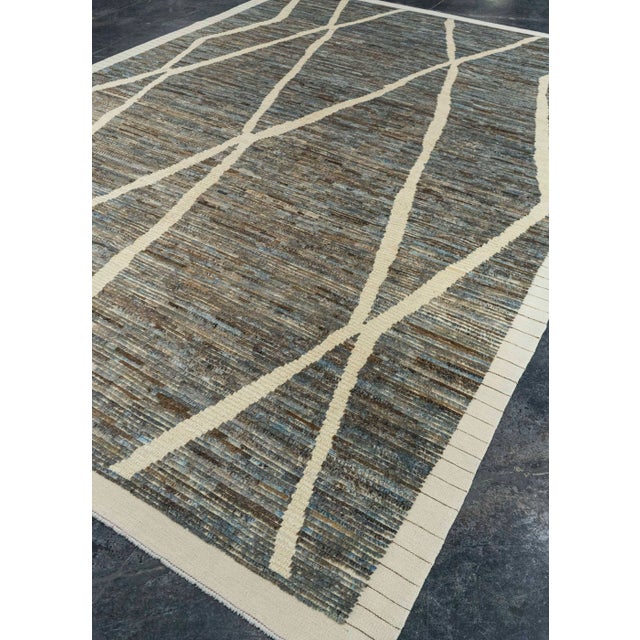 Turkish Turkish Tulu Handmade Rug 9'2" x 13'2"#21311 For Sale - Image 3 of 8