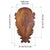 Vintage Wooden Base Trophy Mounting Plaque for Deer Skull Item e7562 A carved wooden plaque for trophies with ornate...