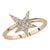 Own Your Story Diamond Rock Star Ring, Size 7 For Sale