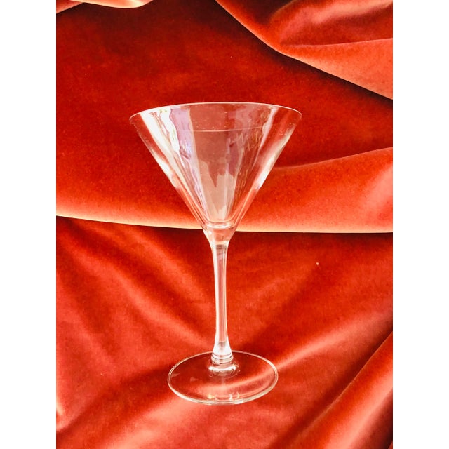 Contemporary Contemporary French Martini Glasses- Set of 4 For Sale - Image 3 of 7