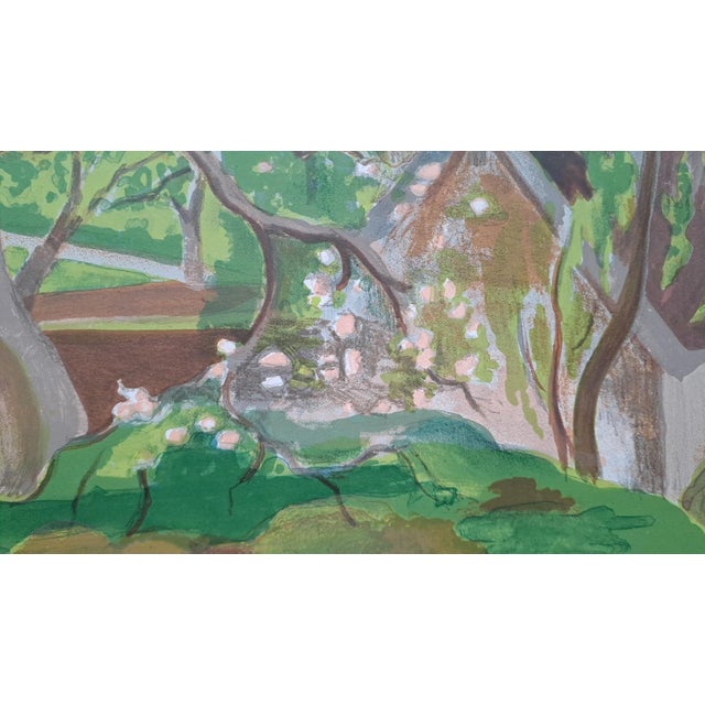 Maurice Mourlot, Country Scene, Lithograph For Sale - Image 5 of 8