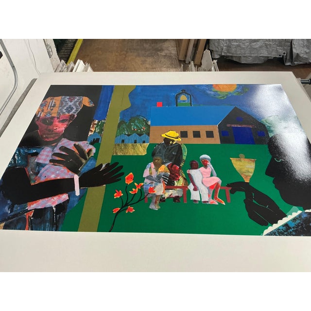 Romare Bearden School Bell Time, 1994 For Sale - Image 10 of 12