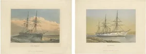 Griffin & Co., HMS Ships, 1880, Set of 2