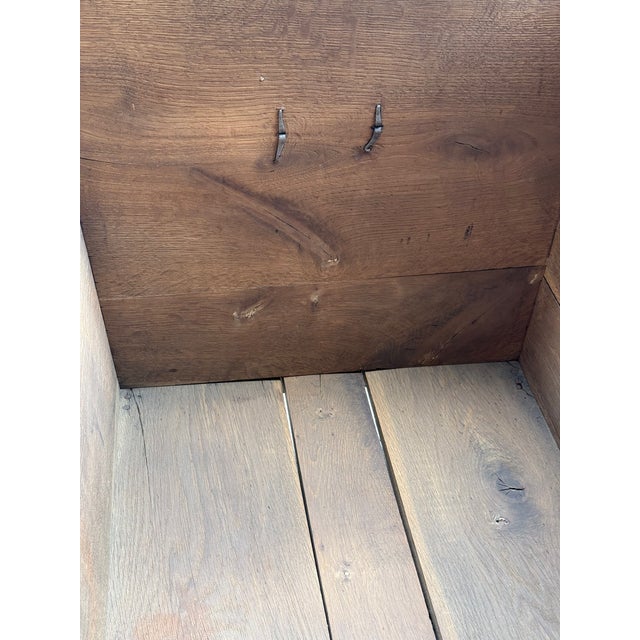 A fine Southern Chippendale yellow pine blanket chest dating to the 18th century, exhibiting classic regional...