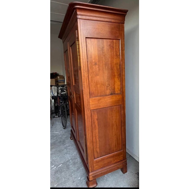 Henredon Regency Collection Solid Cherry Armoire For Sale In Fayetteville, AR - Image 6 of 12