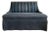 Kravet Duet Banquette With Vertical Channel Back and Dressmaker Skirt For Sale