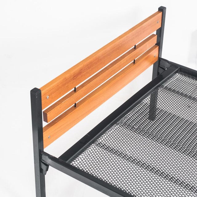 1970s Vintage Dutch Single Bed from Dico Holland, 1970s For Sale - Image 5 of 9