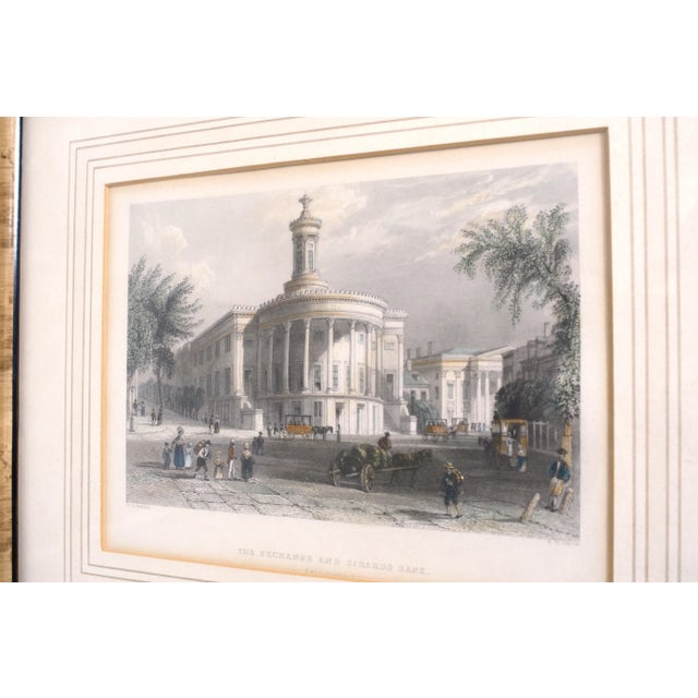 Vintage Pair Philadelphia Colored Engraving Inc Franklin Institute For Sale In Philadelphia - Image 6 of 12