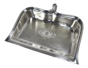 Big Late 19th Century Christofle France Silver Plate Table Crumb Tray