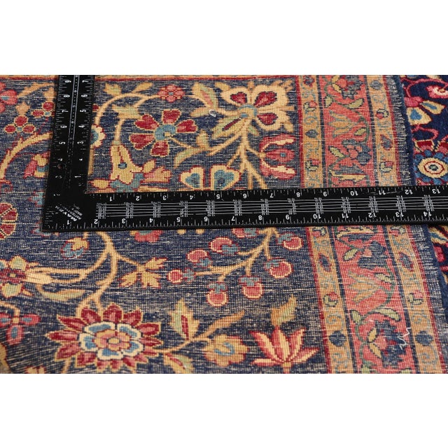 Textile Antique Persian Kerman Rug, 04'02 X 06'02 For Sale - Image 7 of 10