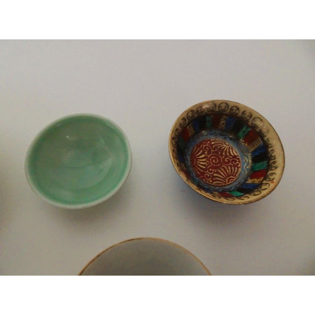 Ceramic Early 20th Century Japanese Porcelain Sake Cups - 11 pcs For Sale - Image 7 of 8