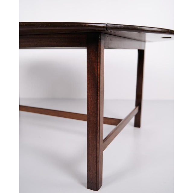 Vintage Coffee Table in Mahogany with Brass Fittings, 1930s For Sale - Image 6 of 12