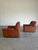 Brown De Sede Attrb Ds-66 Lounge Chair, a Pair. Switzerland c.1970’s For Sale - Image 8 of 12