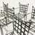 1970s Set of Six Mario Papperzini for Salterini, Iron Lattice Outdoor Armchairs, Attributed For Sale - Image 9 of 18