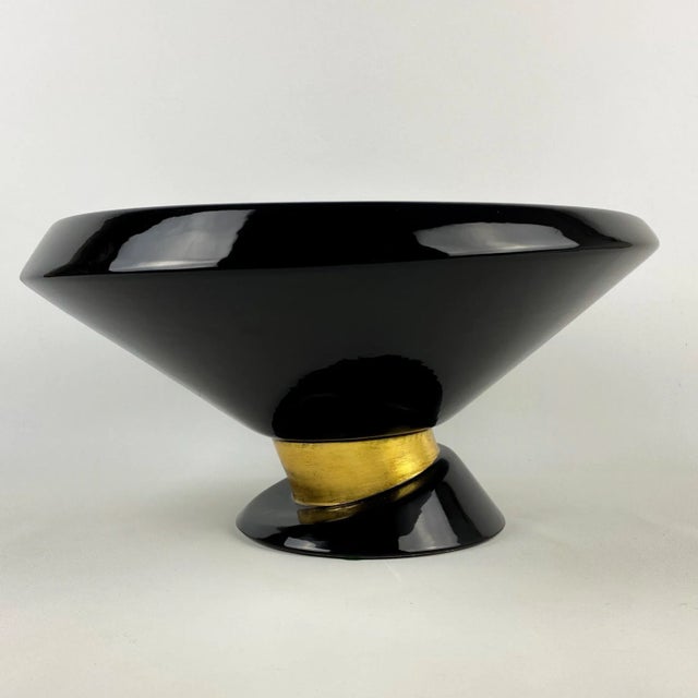 Jaru 80s Jaru Asymmetrical Decorative Bowl and Candle Holder Set For Sale - Image 4 of 13