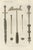 H. Moulin, German Arms, War Hammer and Left Hand Daggers, 1851, Chromolithograph For Sale - Image 9 of 9
