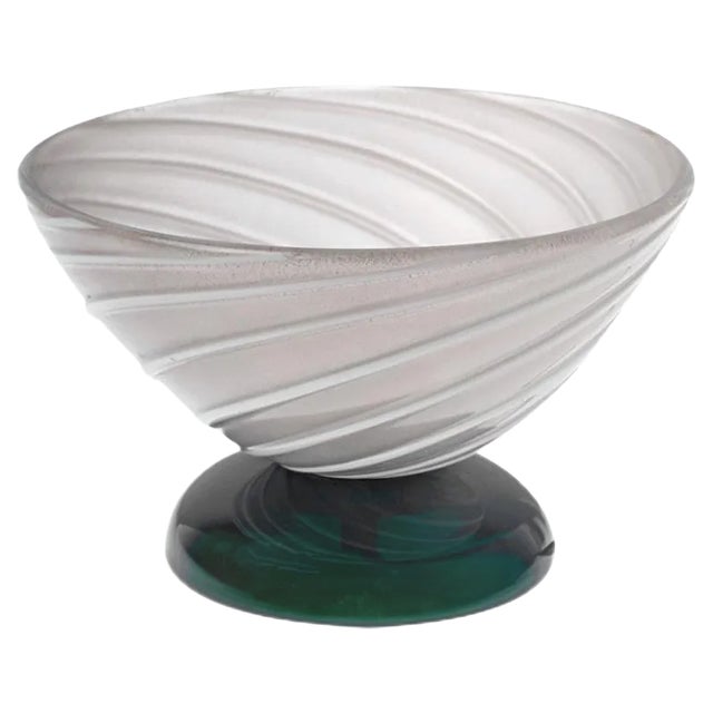 Mid-Century Table Lamp with Gold Inclusions from Venini For Sale