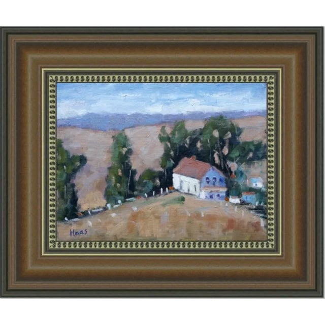 "Harmony, CA" Contemporary Impressionist Style Landscape Oil Painting For Sale - Image 9 of 11
