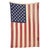 Red Large Vintage Cotton American Flag With Sewn Stars For Sale - Image 8 of 8