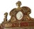 Red 19th Century Swedish Verre Églomisé Mirror in the Taste of Burchardt Precht For Sale - Image 8 of 8