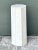 Late 20th Century Vintage Small White Marble Hexagonal Pedestal For Sale - Image 5 of 12