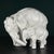 White Porcelain Figurine of Elephant and Baby by Artepiu Este, Italy, 1990s For Sale - Image 13 of 13