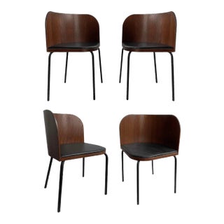 Vintage Studio Hand Made Chairs - Set of 4 For Sale