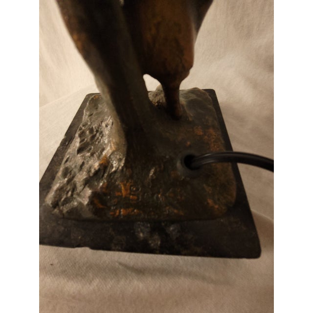 Art Nouveau 1910s ArtNouveau Style Sturm Night Lamp For Sale - Image 3 of 10