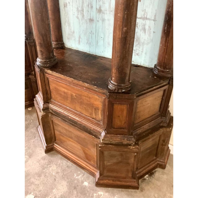 Rustic Vintage Boho 19th Century Spanish Sculpture Niches - A Pair For Sale - Image 3 of 12