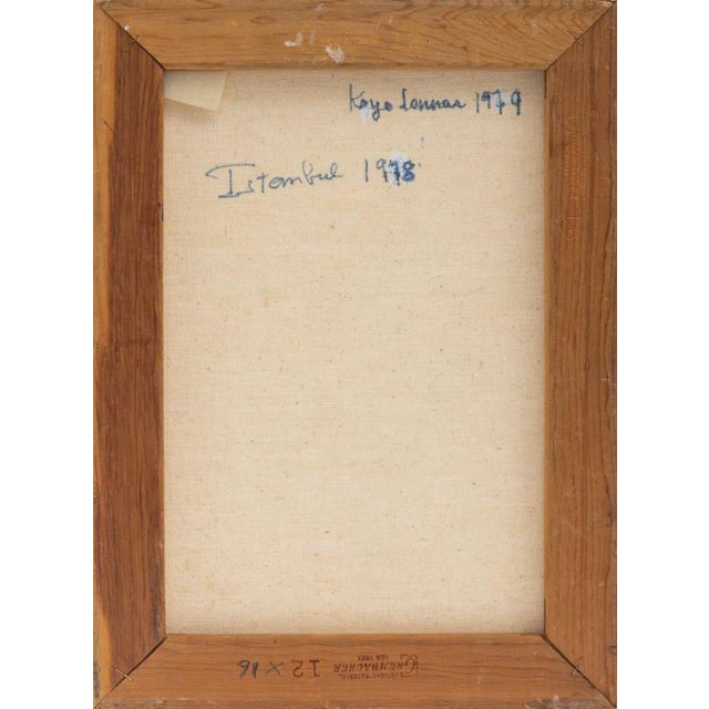 Kayo Lennar "Istanbul" Oil on Canvas For Sale - Image 4 of 6