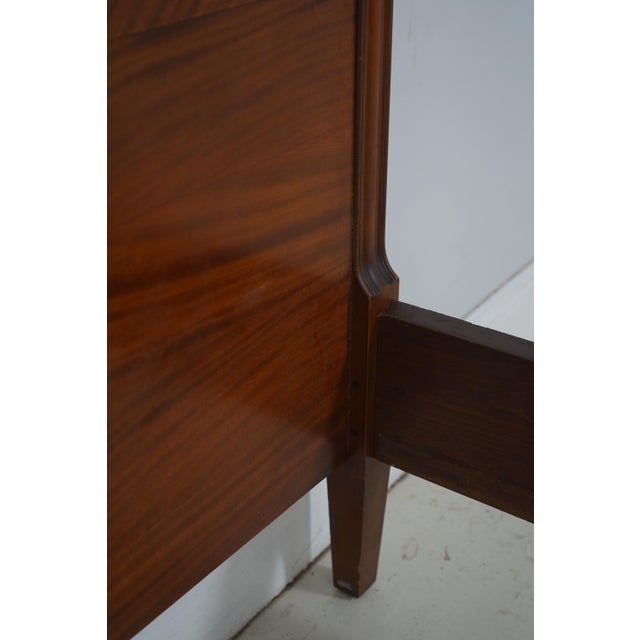 Pair of Vintage Paint Decorated French Style Carved Twin Beds For Sale - Image 16 of 18