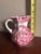 Mason's Ironstone Vintage Mid-Century Modern Masons Ironstone Vista Hydra English Cottage Pitcher For Sale - Image 4 of 7