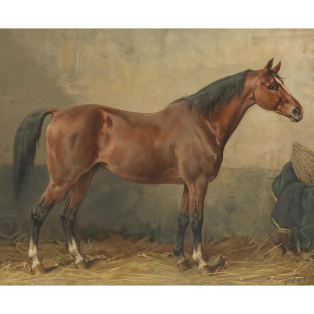 After Otto Eerelman, Mecklenburg Horse, 1898, Lithograph on Paper For Sale - Image 3 of 10