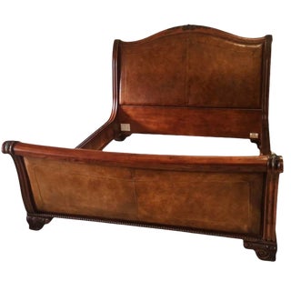 Henredon King Sleigh Bed Louis XVI Style For Sale
