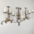 A large grand scale banci firenze silver gilt wall sconce. Standing at just over a meter wide the central crystal urn with...
