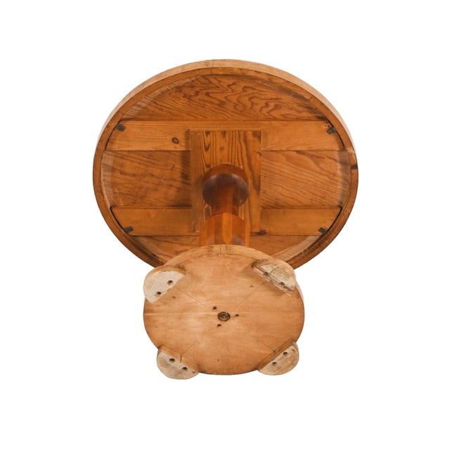 1930s Swedish Art Deco Walnut Center Table For Sale - Image 14 of 14