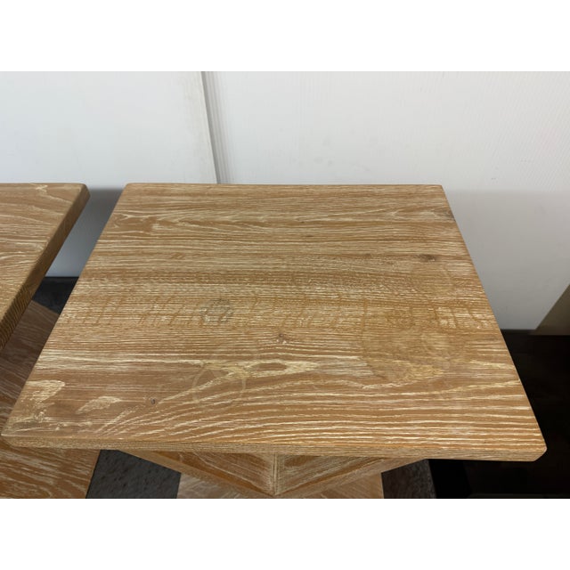 Serena & Lily Hunter Side Tables, Pair For Sale - Image 11 of 12