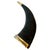 A beautiful horn - typically used as a drinking cup on the camp, or storage of anything from gunpowder to tobacco - today,...