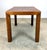 1970’s Mid Century Modern Walnut Parquet Parsons-Style Side Table by Lane For Sale - Image 9 of 12