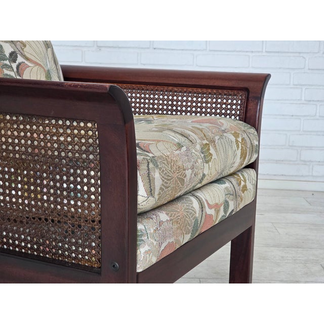 1970s Swedish Highback Armchair by Arne Norell for Arne Norell AB, 1970s For Sale - Image 5 of 18