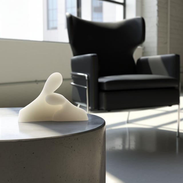 Loving Couple Sculpture For Sale - Image 10 of 10