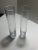 Etched Clear Glass Bud Vase - A Pair For Sale - Image 9 of 12
