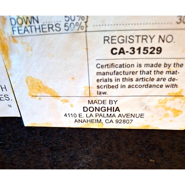 Pair of Donghia Modern "Geneva" Club Chairs For Sale - Image 18 of 18