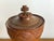 Neoclassical Empire Pedestal and Vase in Carved Fruitwood with Bird Decoration, France, Early 19th Century For Sale - Image 5 of 8