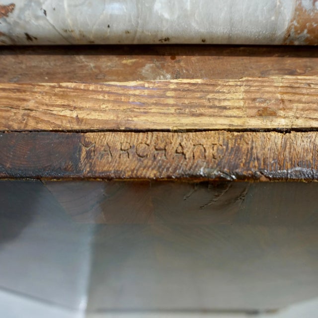 Brown 18th Century French Stamped Marchand Kingwood Chest Commode With Provenance For Sale - Image 8 of 11